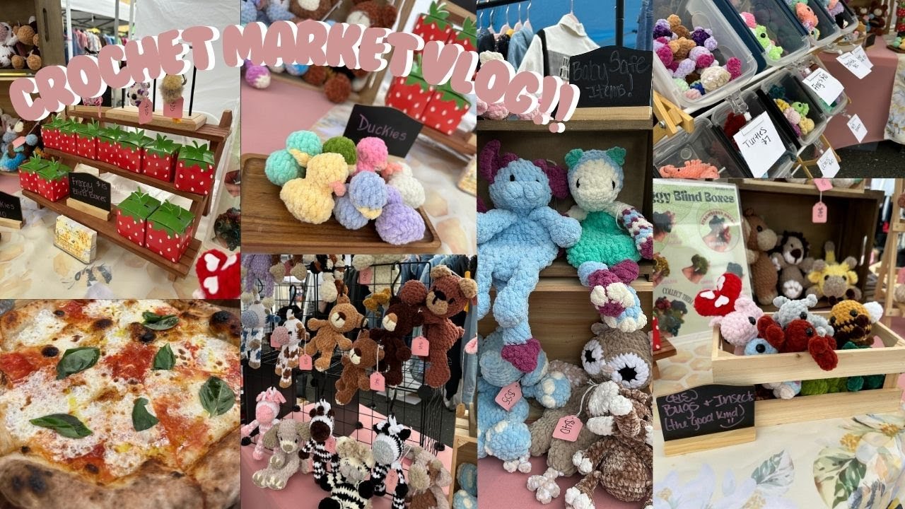 Crochet Market Vlog - GONE WRONG??
