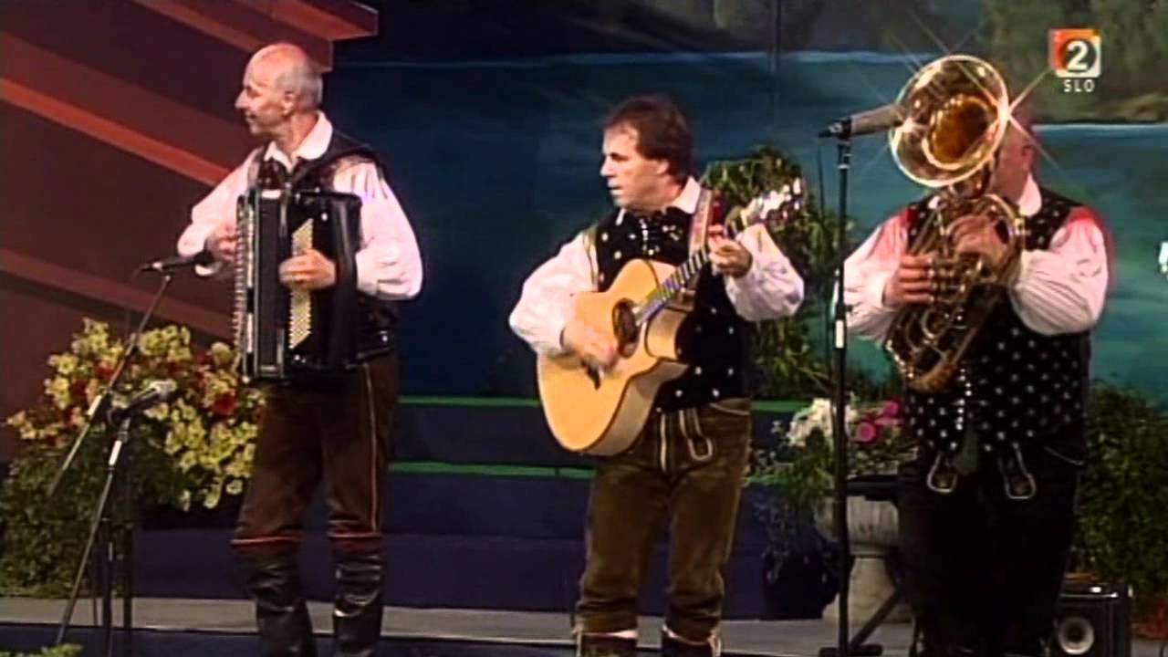 Alpski kvintet (Die Alpenoberkrainer) - Ko v nošo se odenem