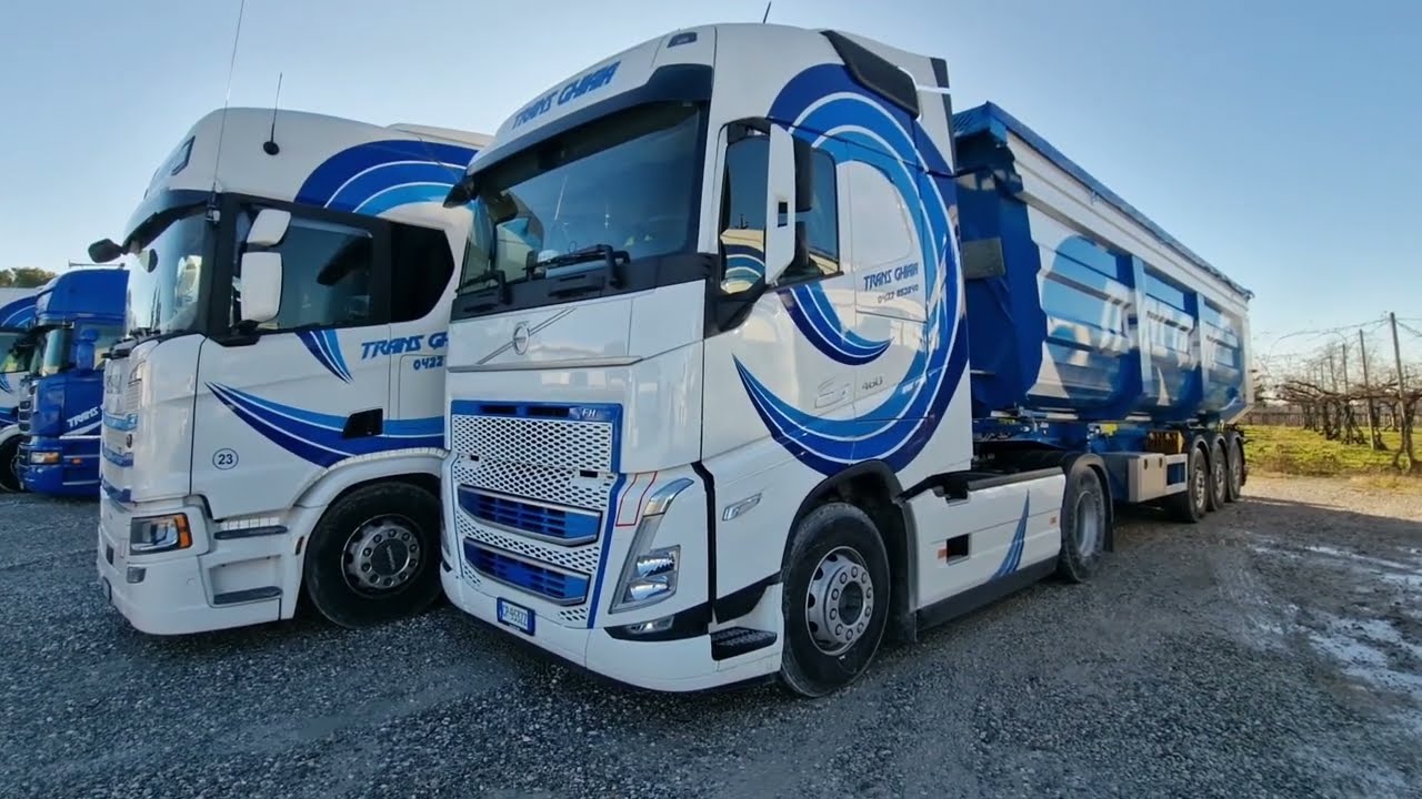 PERCHÉ CAMION VOLVO INVECE DI SCANIA, IL TEST DI 6 VOLVO IN TRANS GHIAIA
