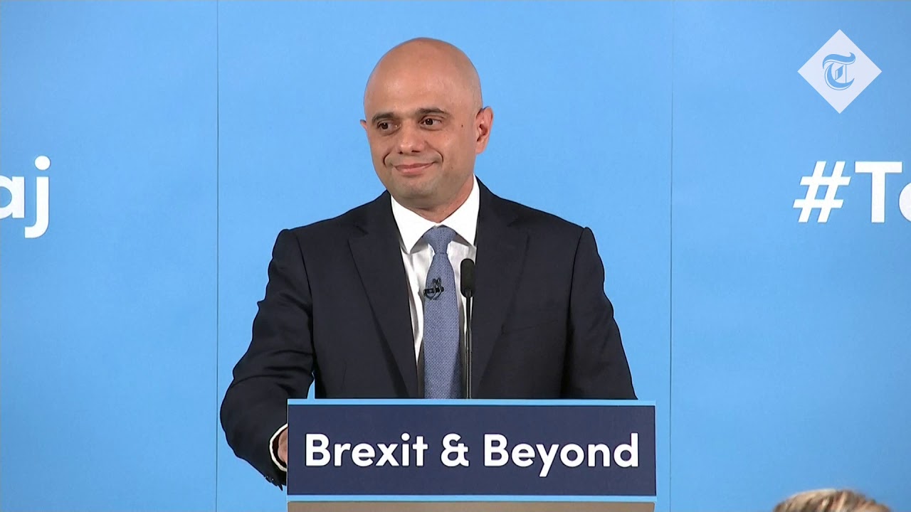 Sajid Javid's Tory leadership campaign speech