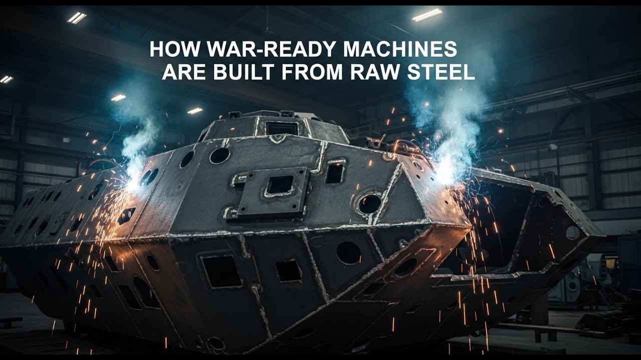 NEW: Inside the Armored Vehicle Assembly Line &ndash; How War-Ready Machines Are Built from Raw Steel