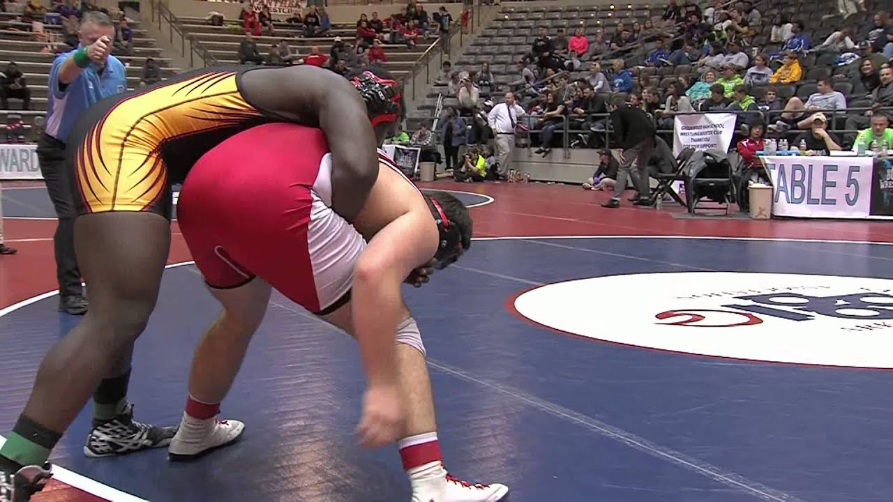 2015 State Wrestling Tournament  6A7A  weight class 220 lbs winner