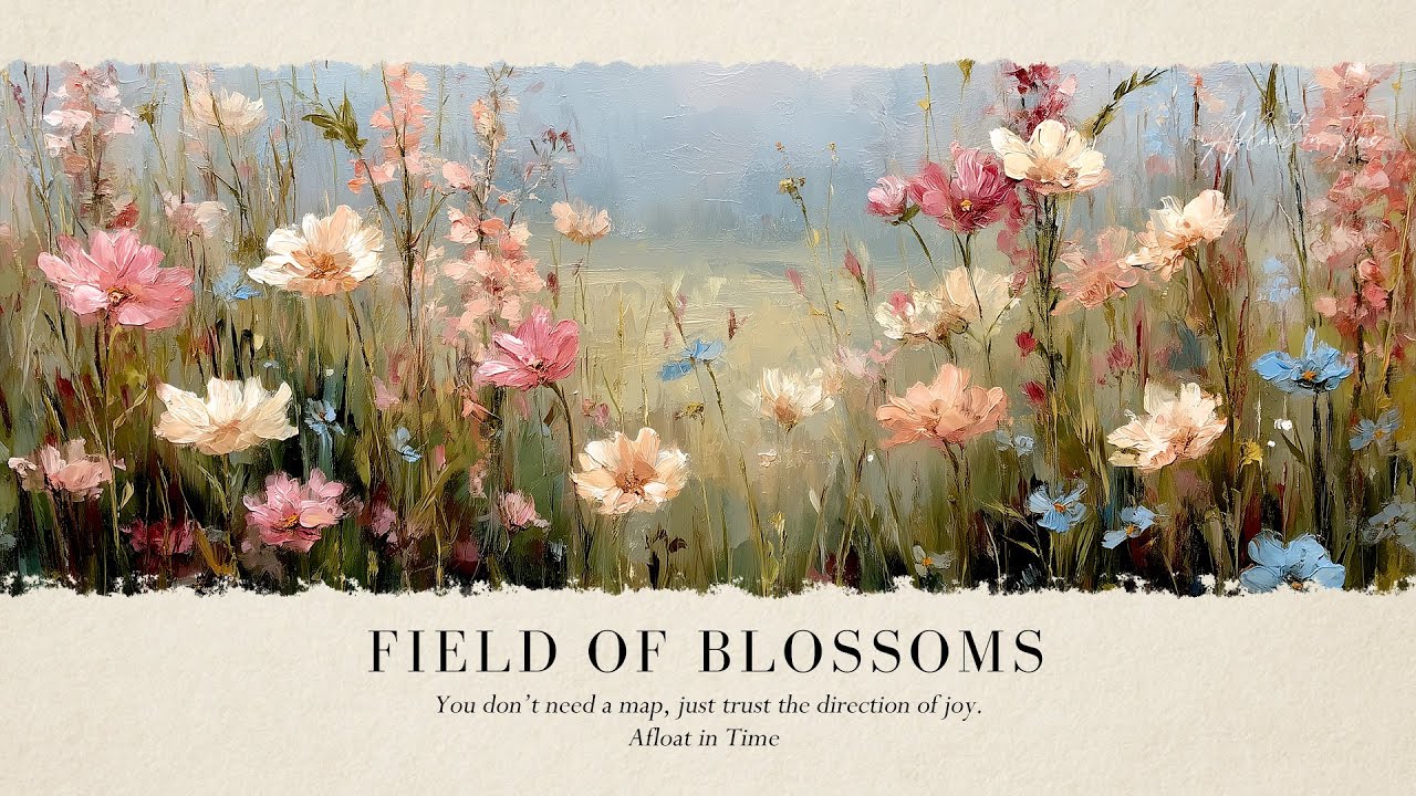 🌼 Field of Blossoms | Peaceful Piano Music for Relaxation, Focus, Reading, Study & Inner Calm