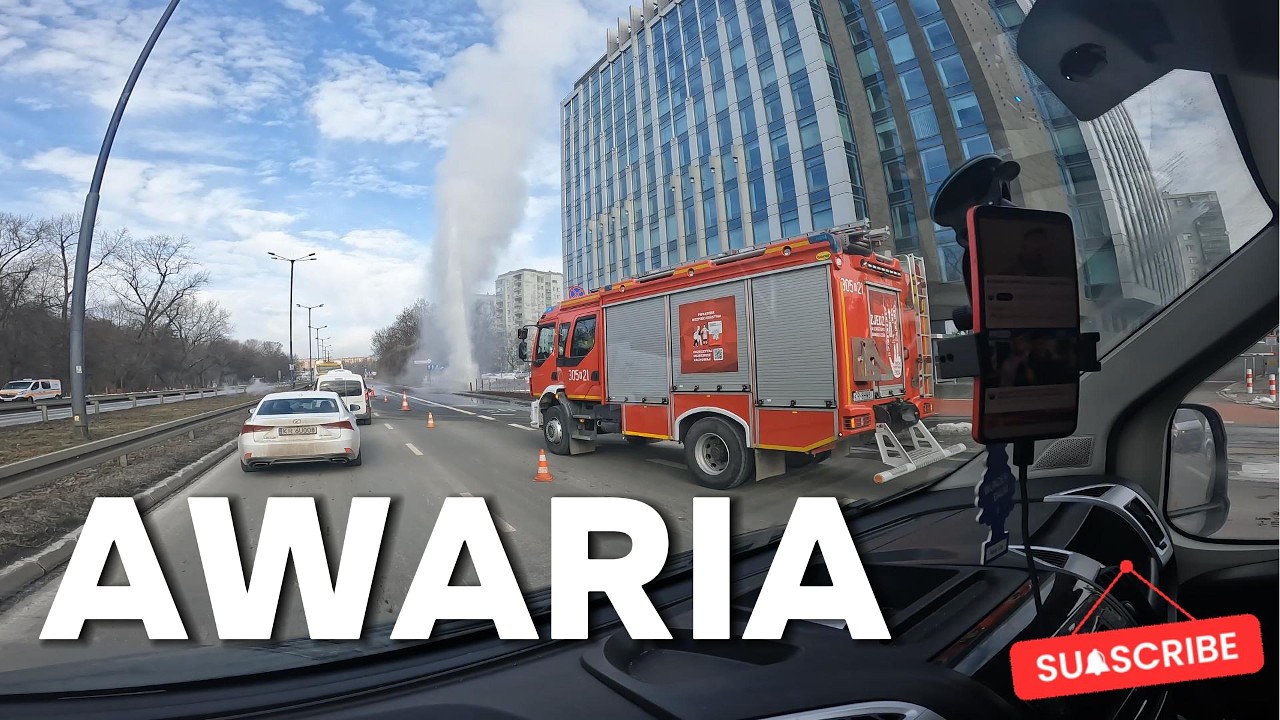 Krakow Heating System Issue: Spectacular Hot Water Fountain