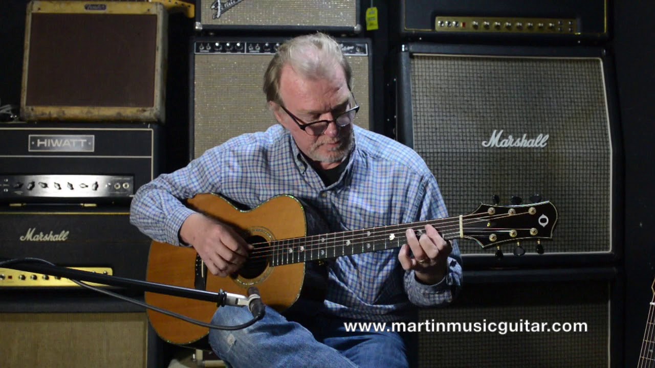 Goodall RGCC vs Olson JTSM James Taylor Signature Guitar Comparison at Martin Music