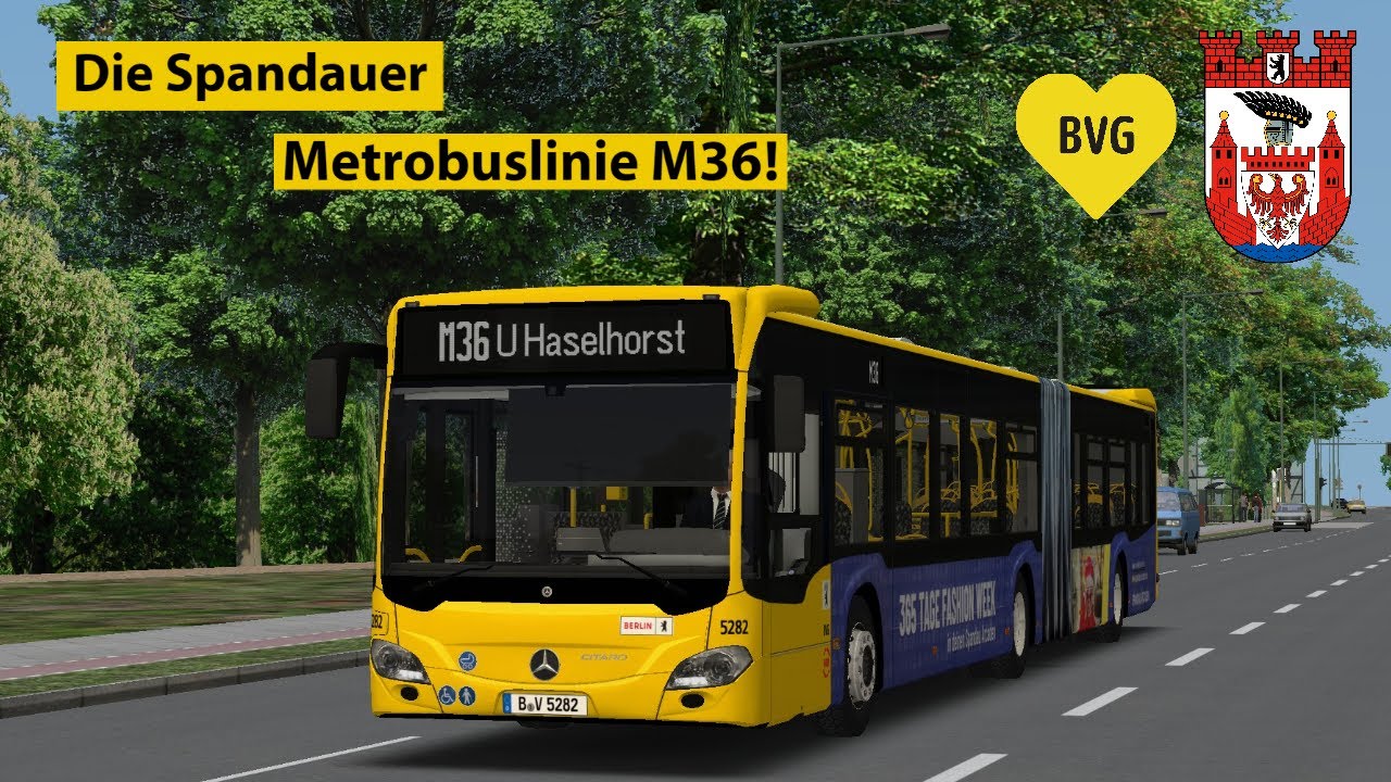 OMSI 2: Die Spandauer Metrobuslinie M36! #170 | PxlKiing
