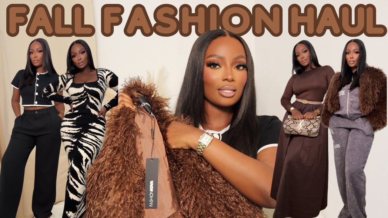 Осенняя модная примерка от FASHIONNOVA