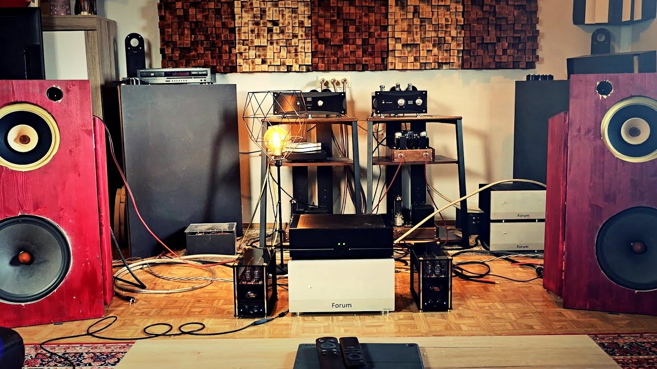 Impressive 3 Way Open Baffle Speaker Test