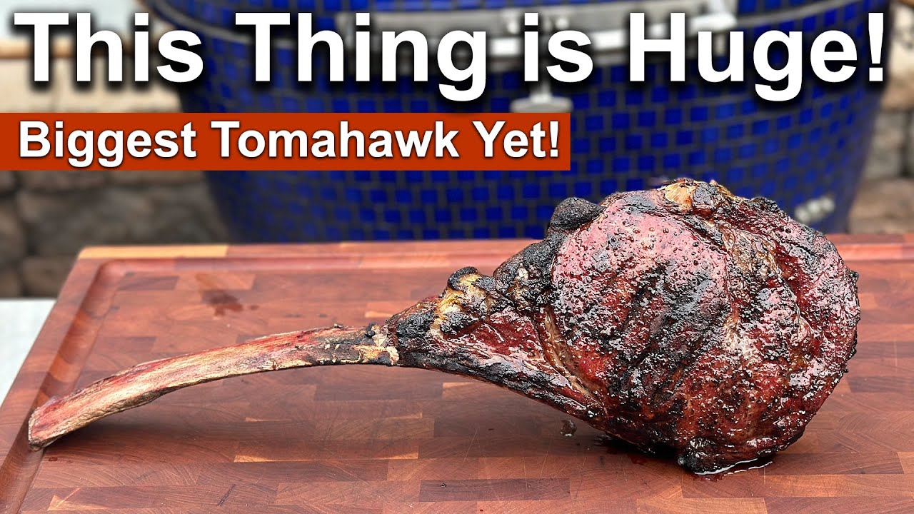 The Biggest Tomahawk Steak I Have Ever Cooked! | Rum and Cook