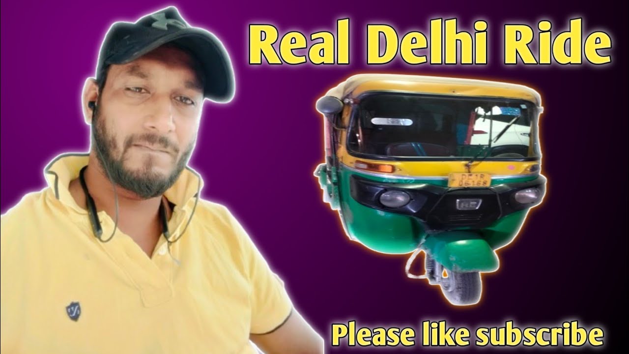 Full Day Auto Rickshaw Ride in Delhi | Real Life Vlog