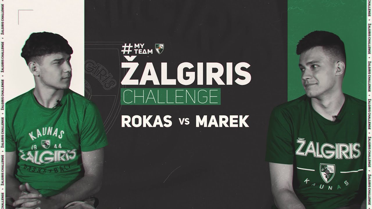 #ZalgirisChallenge. R.Jokubaitis vs M.Blaževič