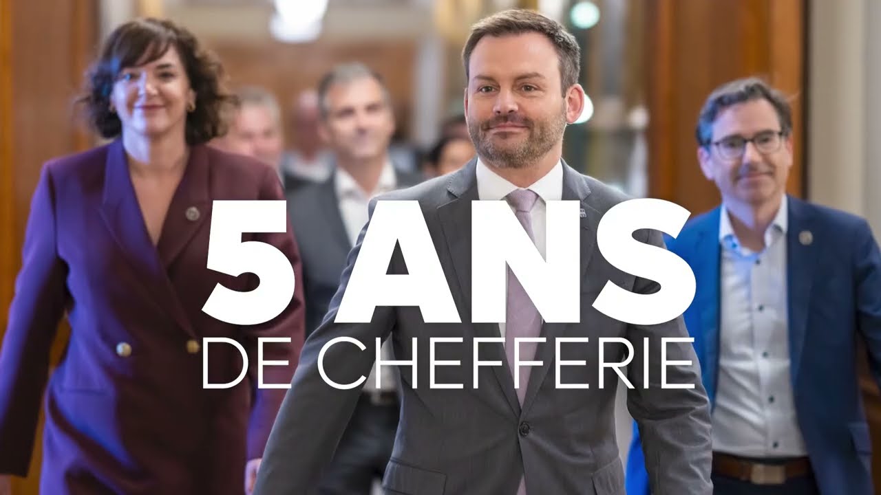 Cinq ans de chefferie pour Paul St-Pierre Plamondon