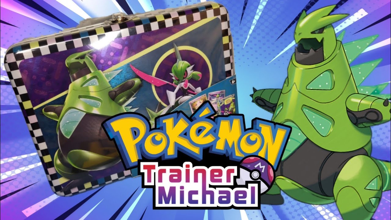 Pokémon Trainer Michael opening treasure chest summer 2024