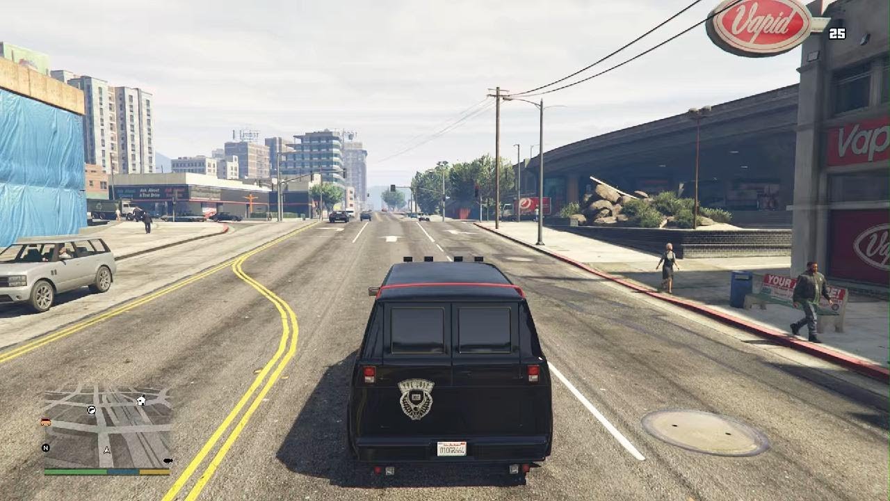 NPC Steals My Space Docker (GTA 5 Story mode)