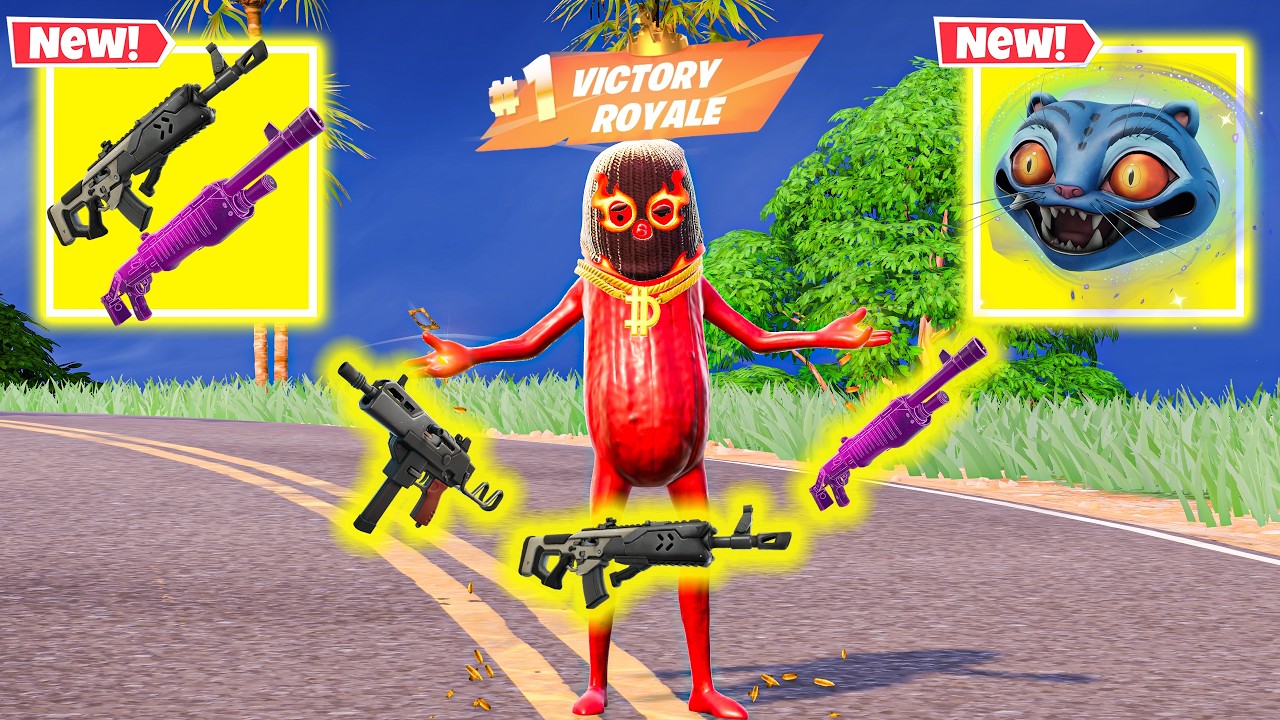 BLITZ ROYALE NEW! MODE | CHAMOY BIG DILL SKIN | Fortnite Gameplay ( Starfall Island )