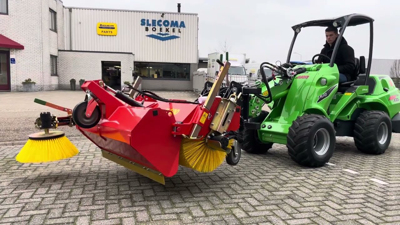 Adler veegmachine K600