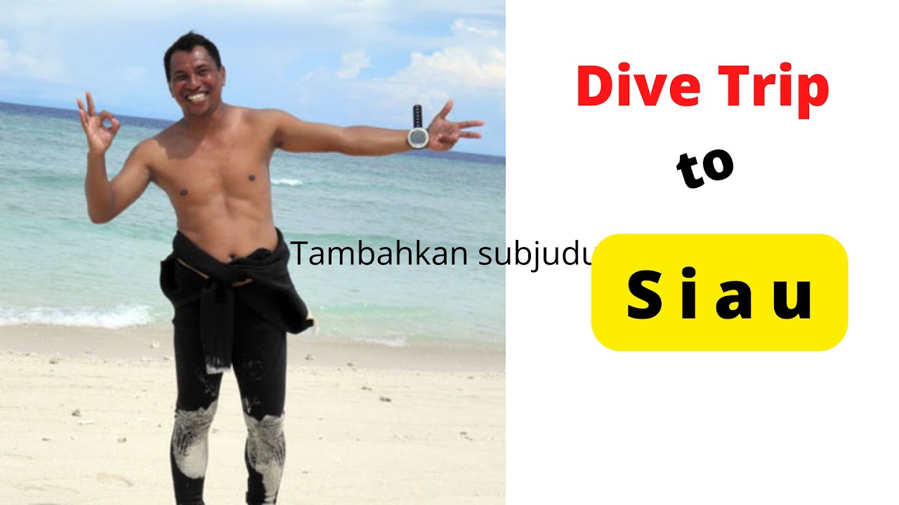 Dive Trip to Siau island near Mangahetang island, underwater volcanoes