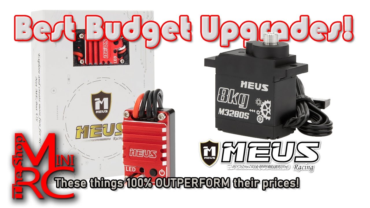MEUS Racing ME25 ESC & M3280S Micro Servo REVIEW – SCX24, FCX, TRX4M, Ascent 18 Upgrades!