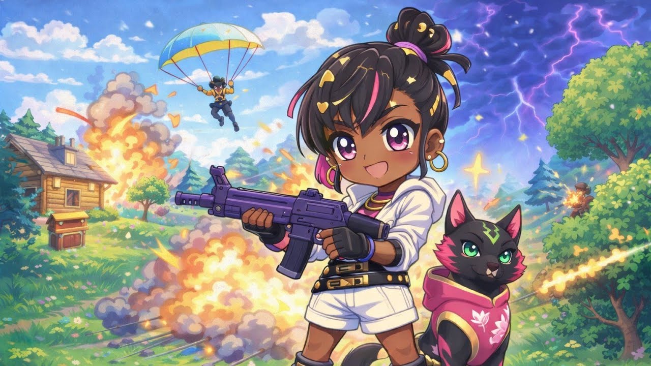 Replayzinho de uma partida de Fortnite