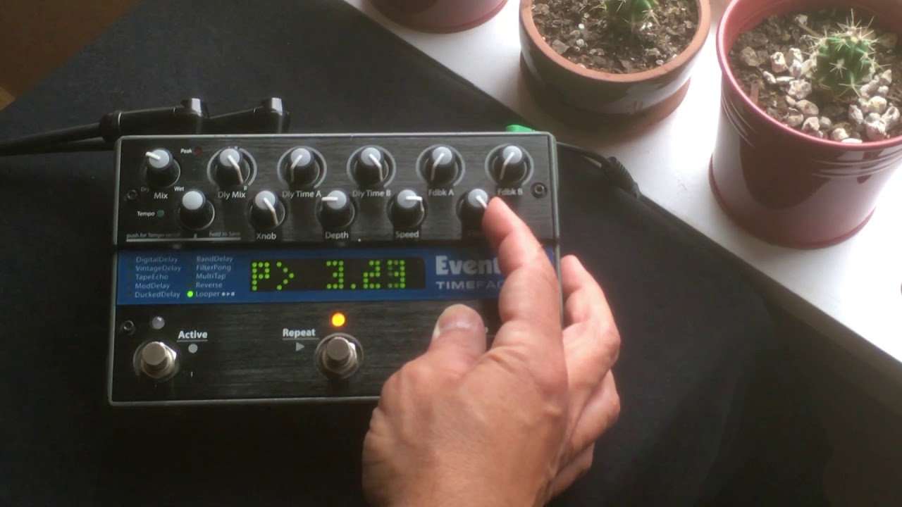 Mike Baggetta's Non-Demo of Eventide TimeFactor's Looper (only)