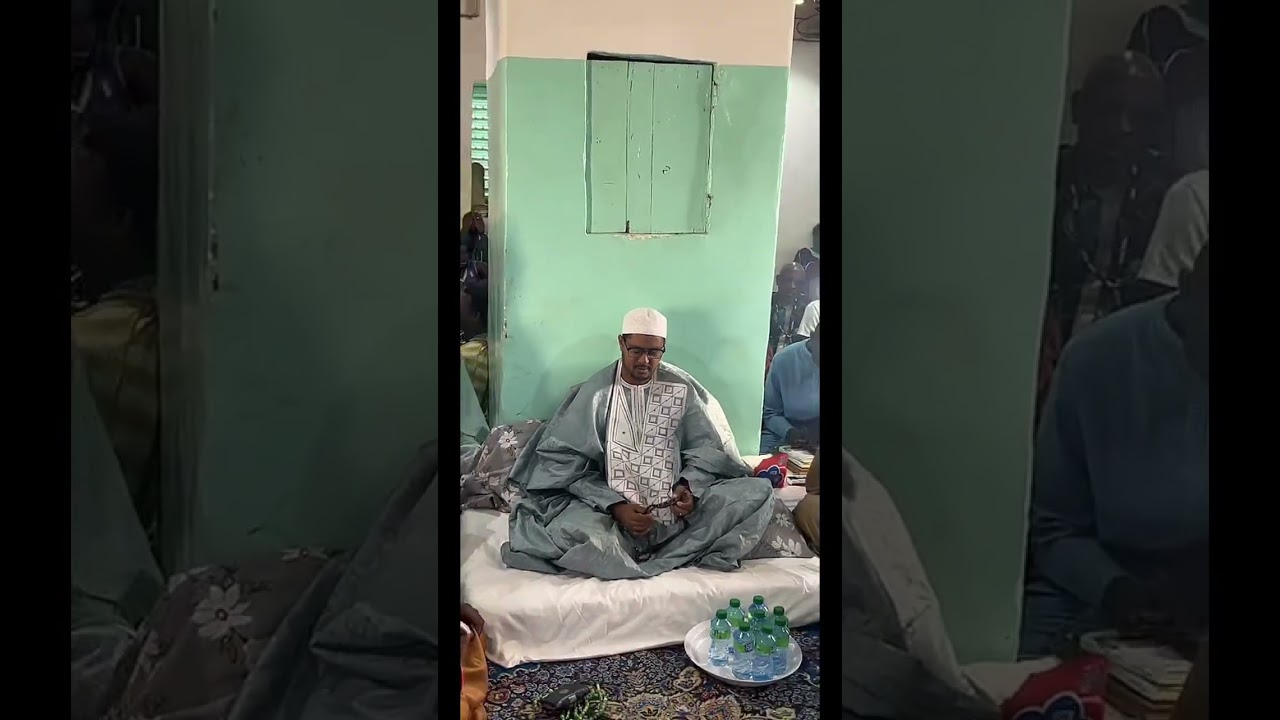 Majilis Hawamiyah - Accueil Chérif Aly, petit-fils de Seydina Cheikh Tidiane 