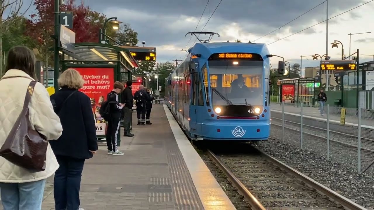 Sp&aring;rvagnar i Sverige Del 1, Trams in Sweden Part 1, filmat med @Trainspotter-sweden 