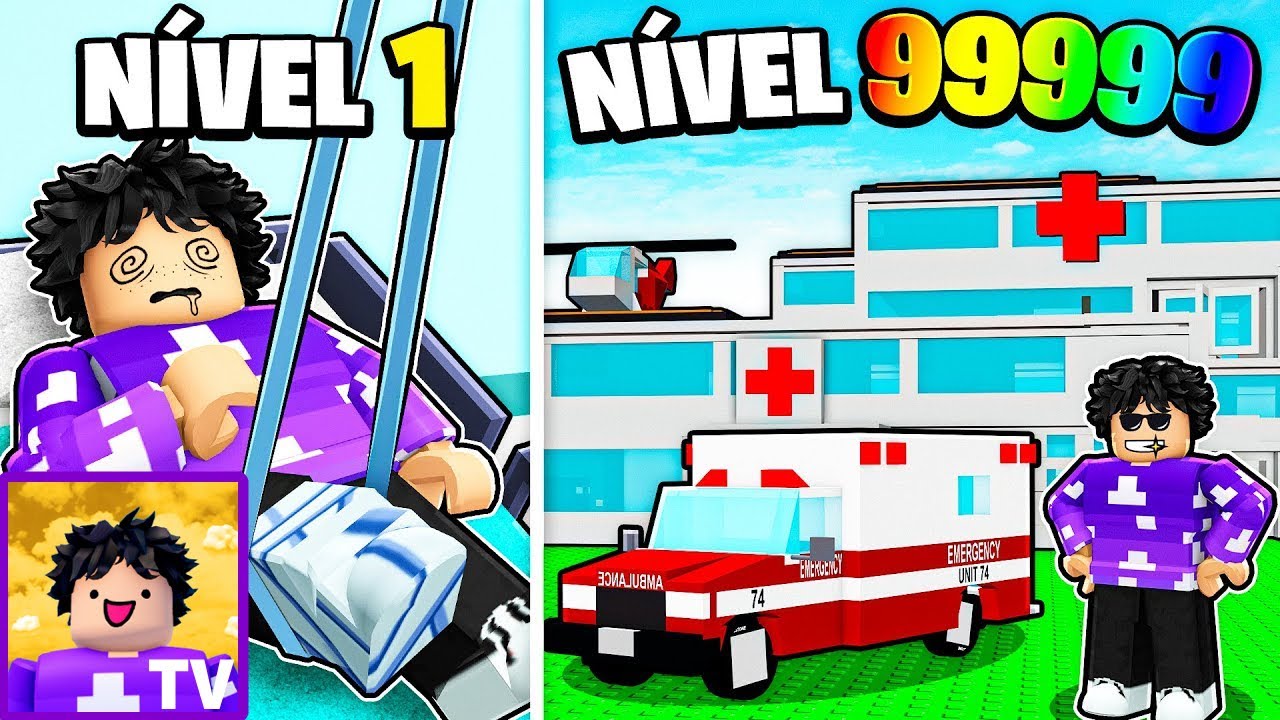 VIREI MÉDICO POR 1 DIA e fiz o MAIOR HOSPITAL DO ROBLOX
