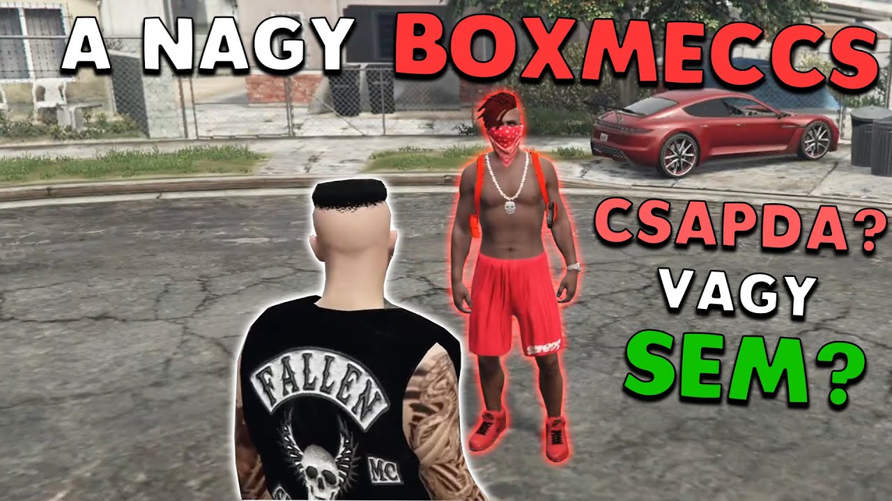 A NAGY BOXMECCS és a BLOODS OSTROMA? - GTA RP