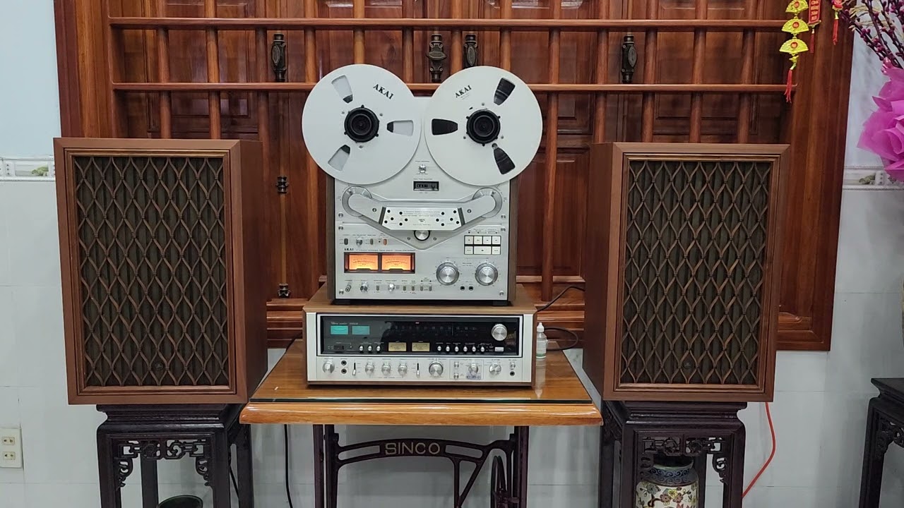 đầu băng cối AKAI 635D nút đỏ