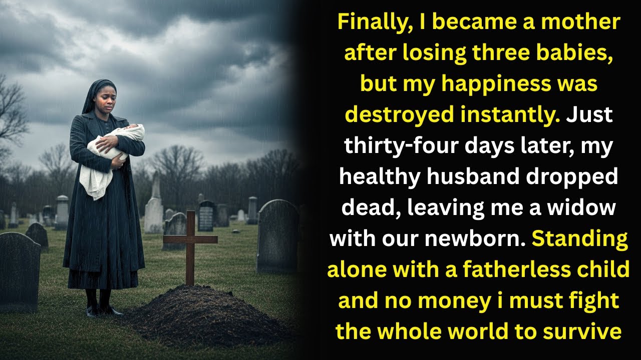 My Husband Died 34 Days After Our Miracle Baby Was Born – Now I Am All Alone