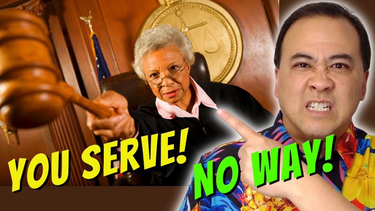 Don't be a JUROR!  Get OUT of Jury Duty!