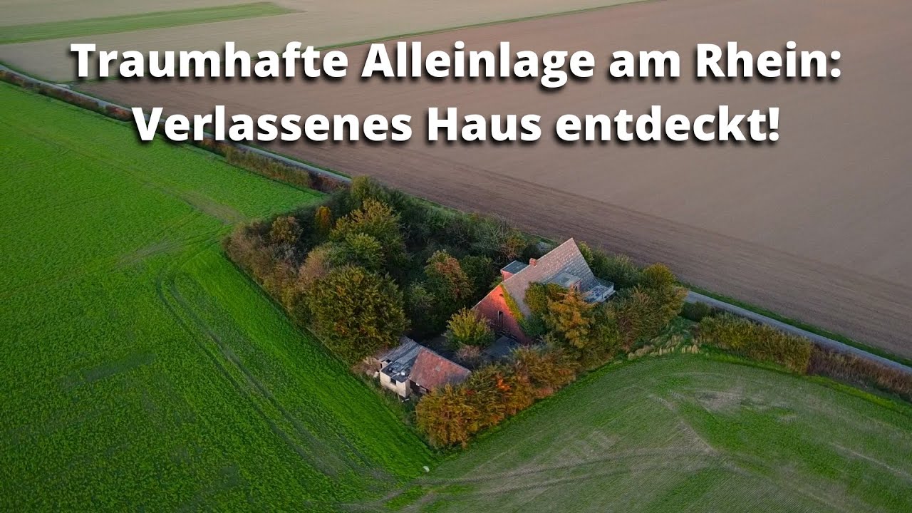 Verlassenes Alleinlage-Haus im Gr&uuml;nen entdeckt! (Lost Place)