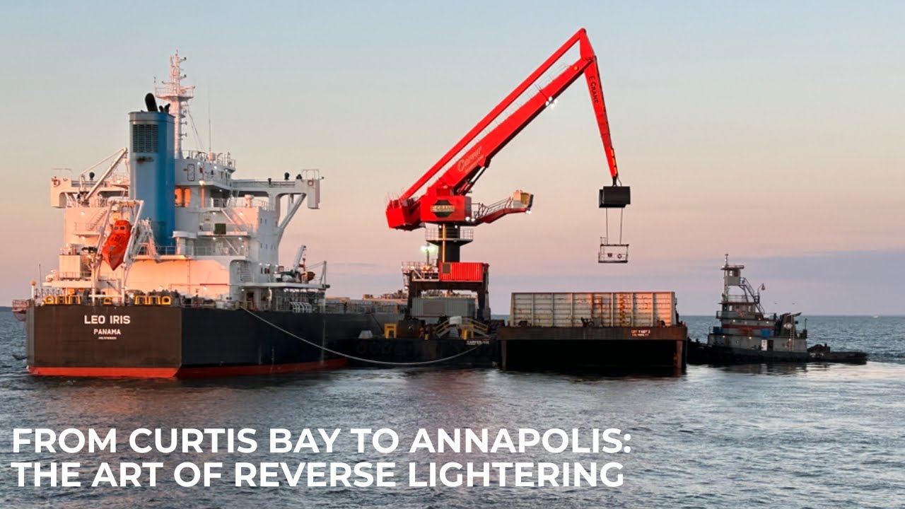 From Curtis Bay to Annapolis: The Art of Reverse Lightering