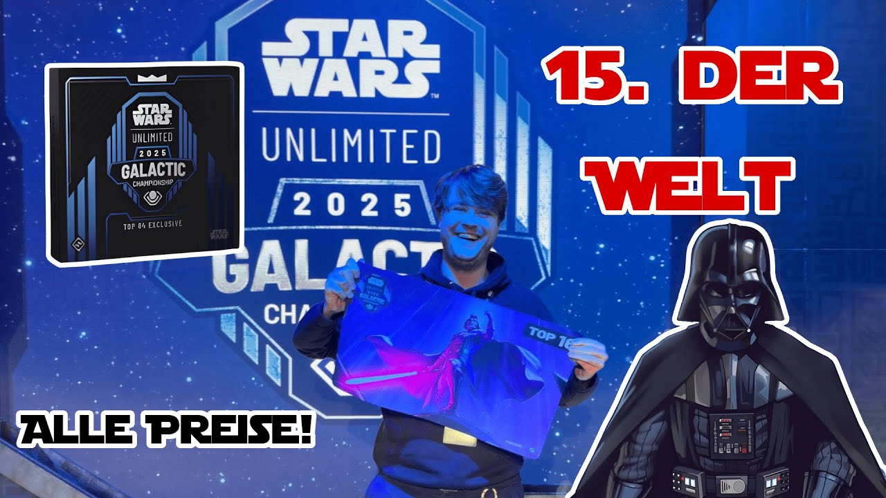 Meine Preise als 15. der Weltmeisterschaft | Galactic Championship | Star Wars Unlimited