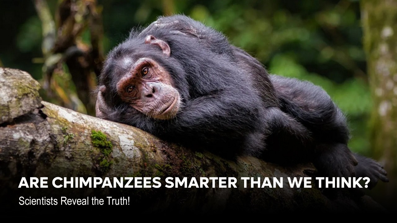 ARE CHIMPANZEES SMARTER THAN WE THINK? Scientists Reveal the Truth! #viral #Chimpanzees