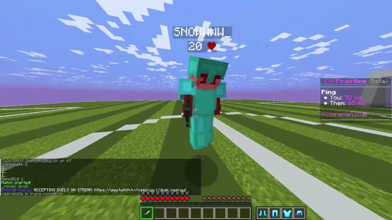 Training in Sword PvP 