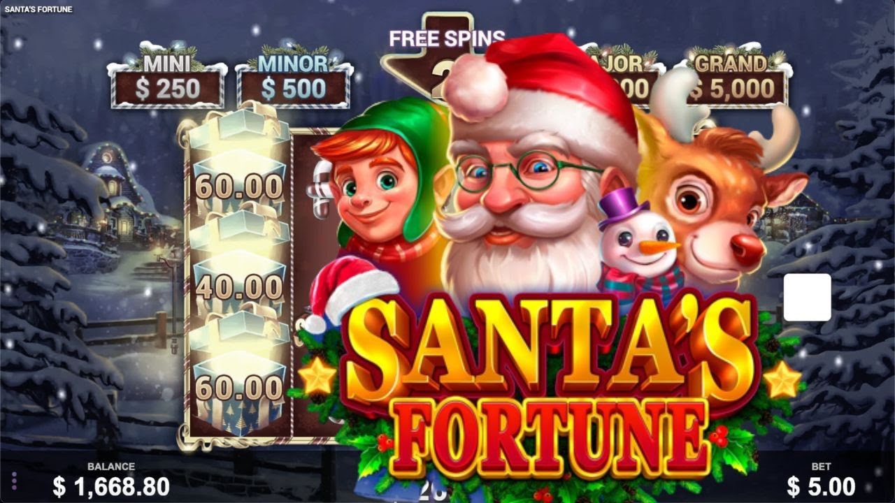 Santa's Fortune 🎁 Wizard Games 🎁 Christmas Slot