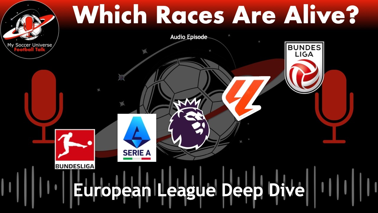 Ep. 64: Europe’s Title Races Ranked: From Decided to Wide Open