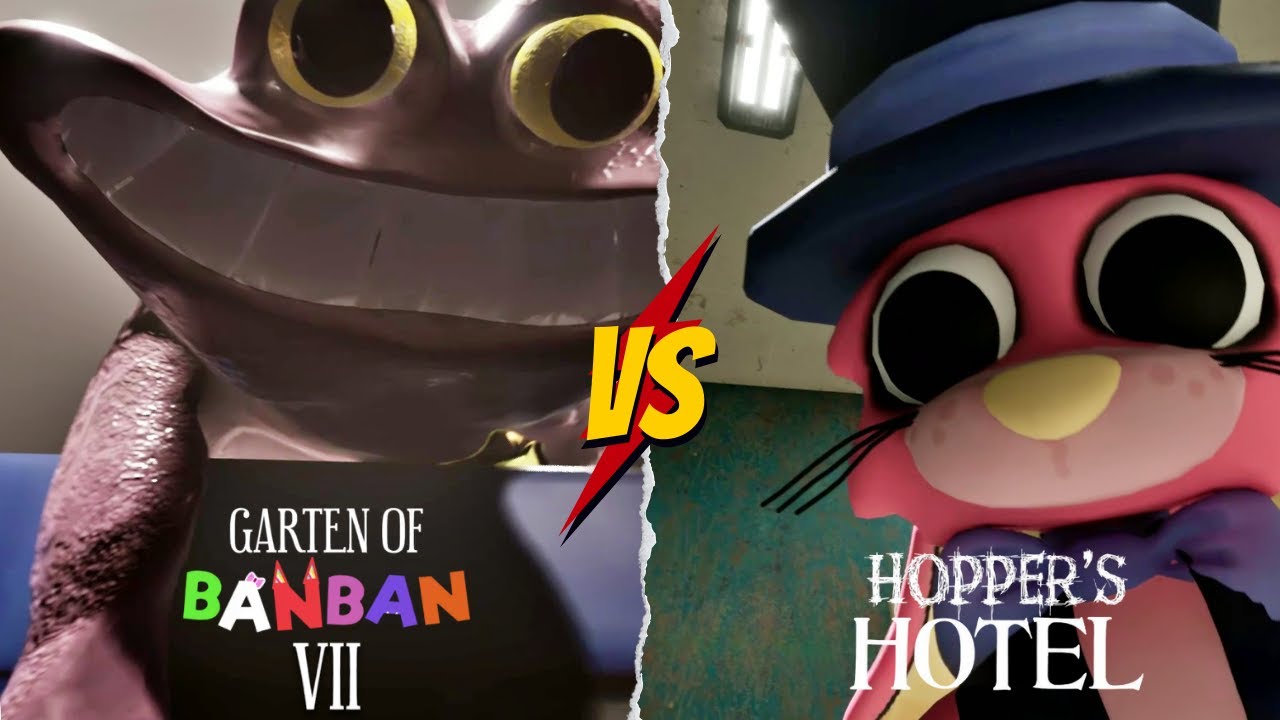 Hopper's Hotel Ending VS Garten of Banban 7 Ending