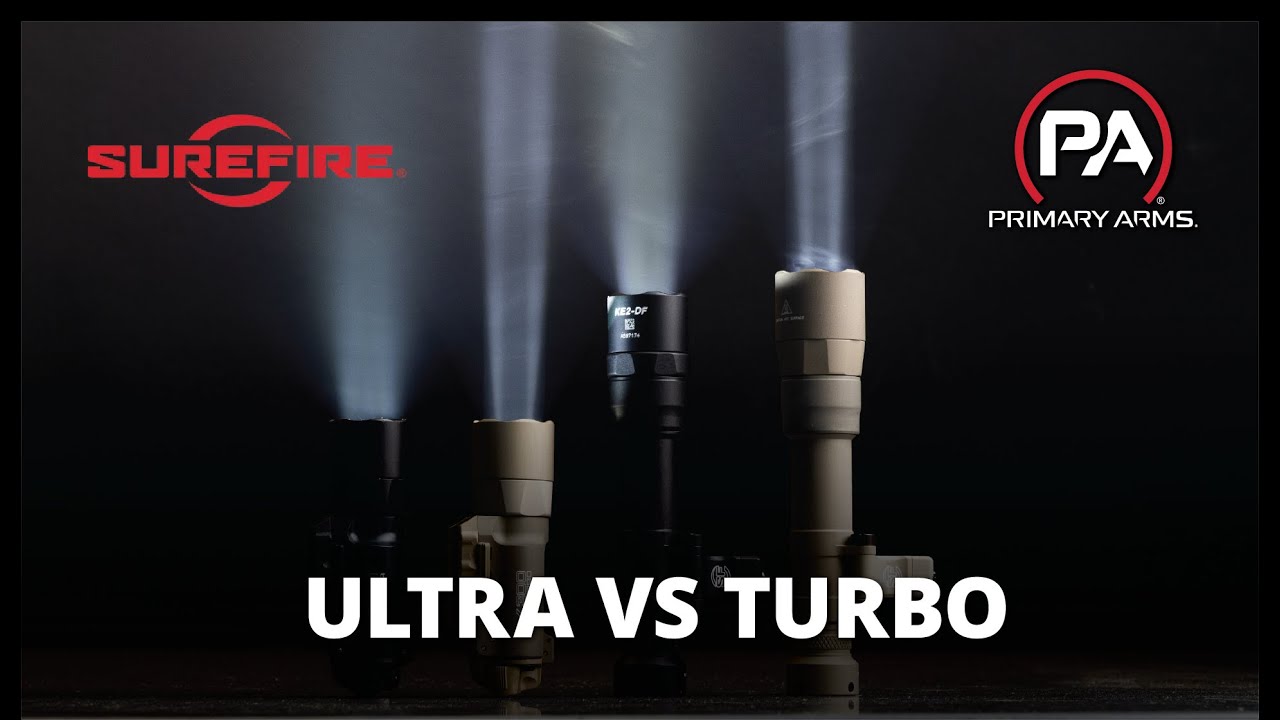 SureFire Ultra vs Turbo | Which Weapon Light Should You Choose?