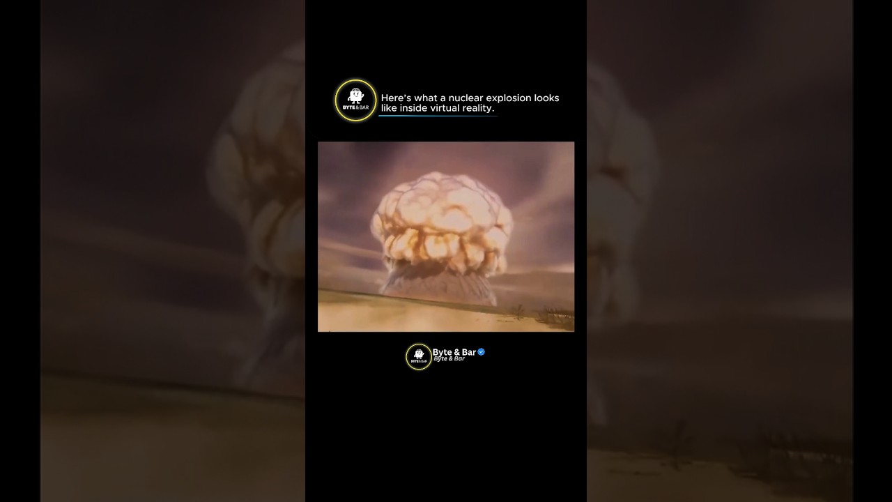 Experience a Nuclear Explosion Inside Virtual Reality &mdash; Most Realistic Simulation! #NuclearExplosion