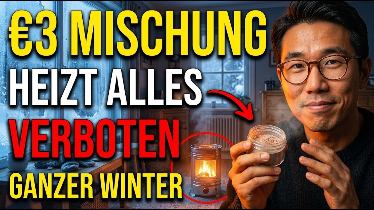 €3-Mischung HEIZT Ihr Haus den ganzen Winter — VERBOTEN in 5 Ländern. Es ist ZURÜCK