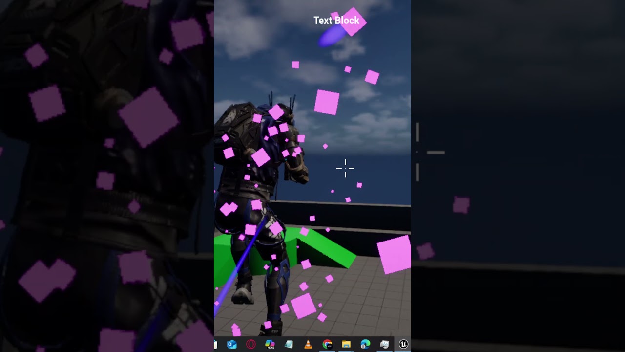 Sci-fi Character Weapon system with Dash effect and locomotion in Unreal Engine 5