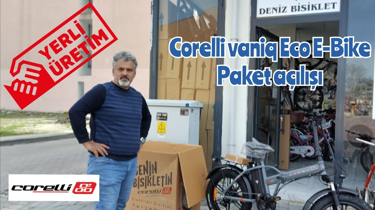 Kendi işim; Corelli Voniq Eco E-Bike paket açılışı