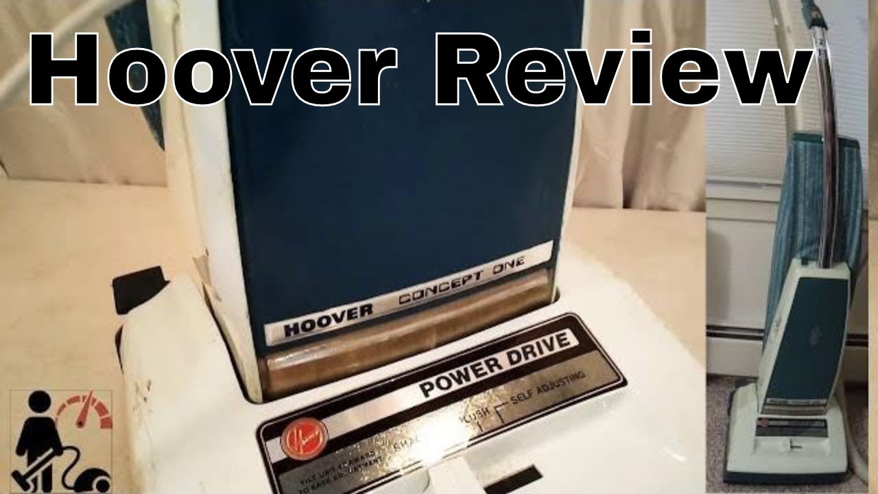 America Pride of the 1980s Hoover Concept One Power Drive Upright Vacuum u3101 Review