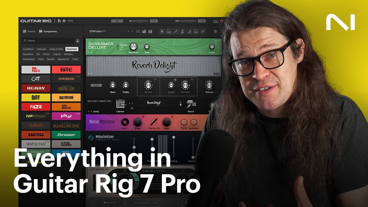 How to use everything in Guitar Rig 7 Pro | Native Instruments