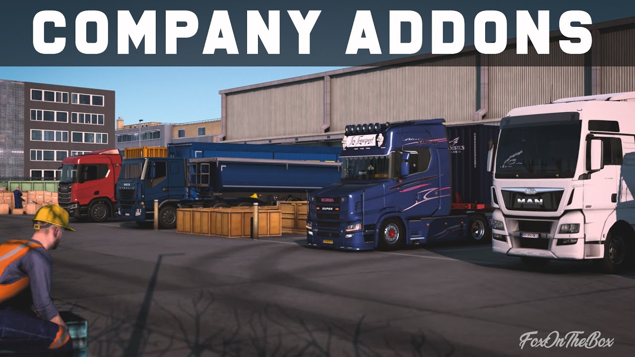 ETS2 1.43 Company Addons v2.1 | Euro Truck Simulator 2 Mod