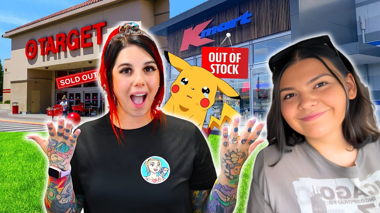 SOLD OUT EVERYWHERE? Our Pok&eacute;mon Card Hunt & Shopping VLOG!