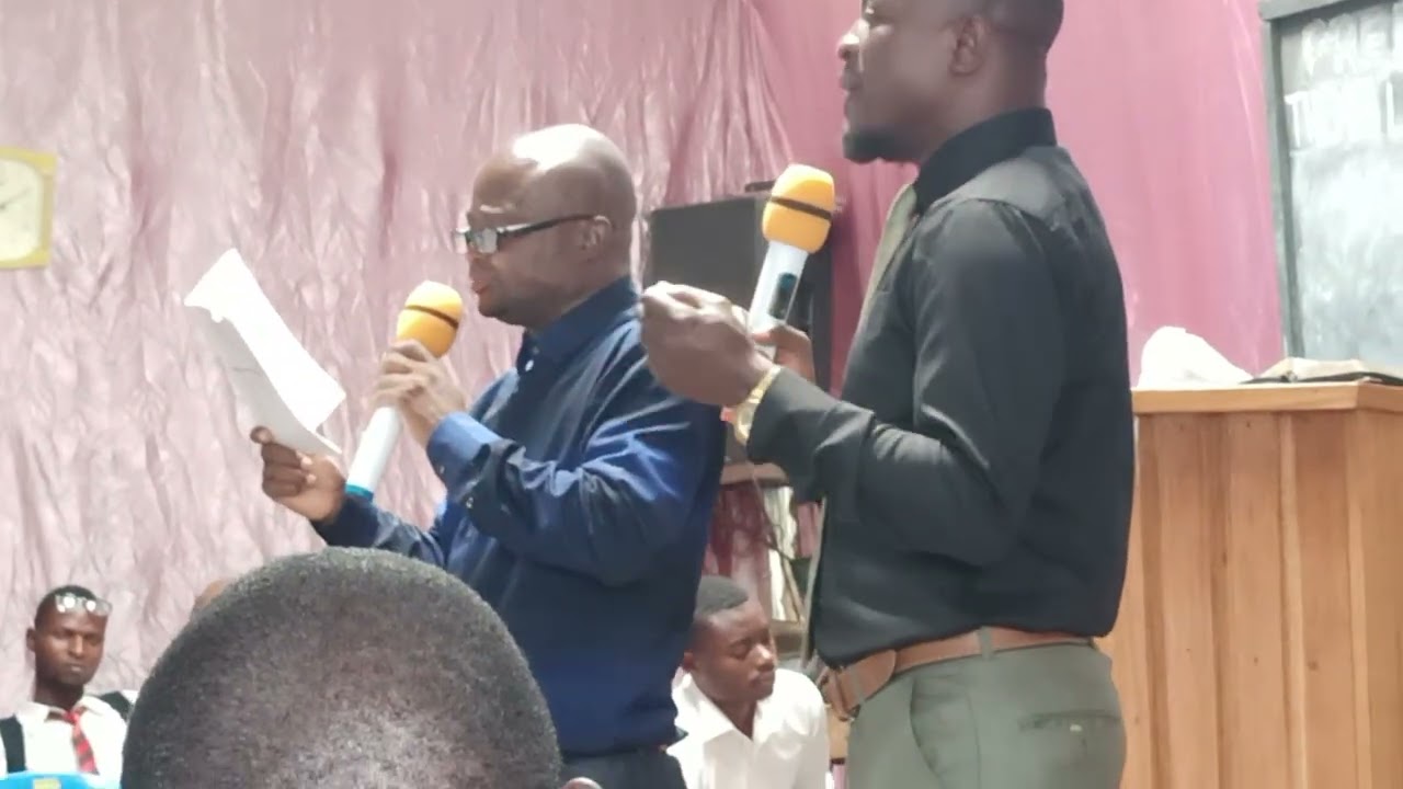 LA DISCIPLINE DANS L'EGLISE DE DIEU Avec Pasteur innocent Ilunga