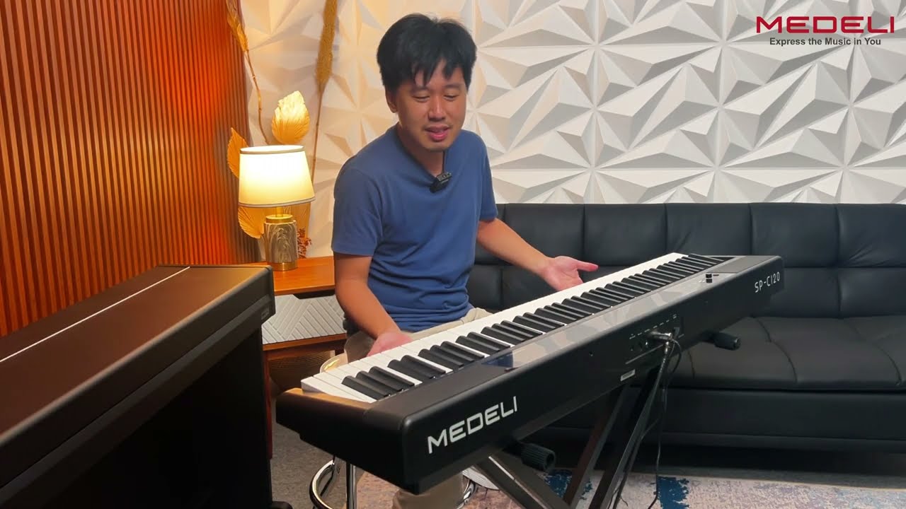 Medeli SP-C120 Review: Digital Piano Slim dengan Suara Spektakuler!